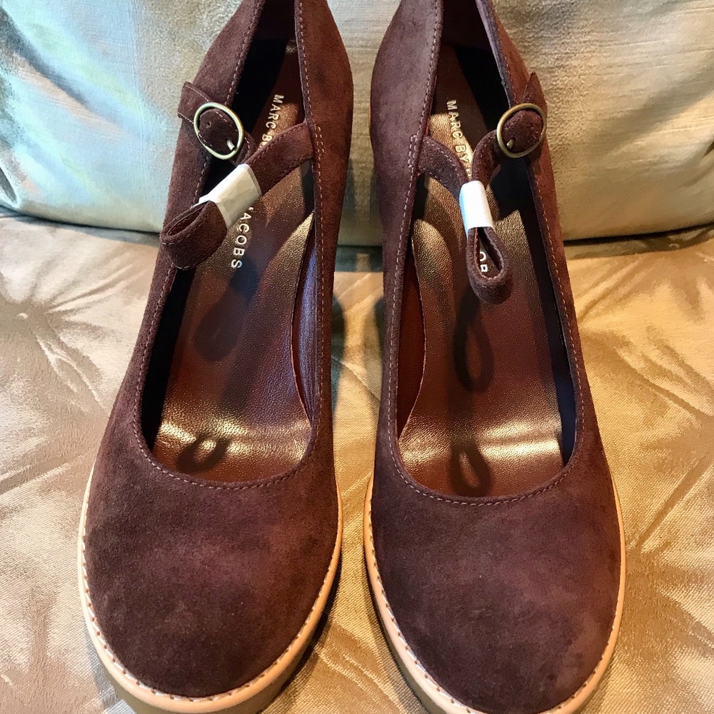 Marc By Marc Jacobs Brown Mary Janes - Never Worn! - Picture 3 of 8